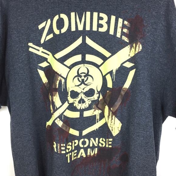 Zombie Response Team tee Fruit of the Loom XL EUC - Picture 3 of 4
